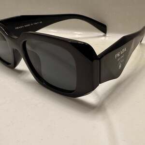 Prada Black Rectangle Sunglasses